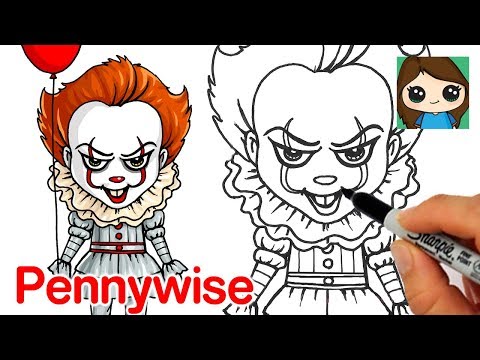 How To Draw Pennywise   Studio Sketch Tutorial 