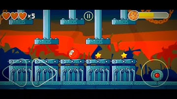 RedBall 4 Level 41 - 42 walkthrough + chapter 3. BOX FACTORY