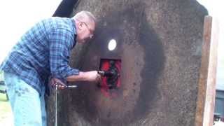 How to remove and replace oil seal on a Howse brush hog