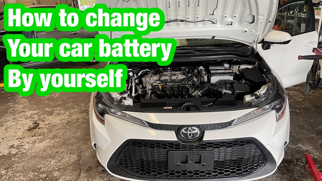 2020 and up Toyota Corolla battery installation - YouTube