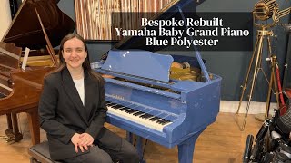 Bespoke Rebuilt Yamaha Baby Grand Piano Blue Polyester | Review & Demo | Sherwood Phoenix Pianos Bespoke Rebuilt Yamaha Baby Grand Piano Blue Polyester | Review & Demo | Sherwood Phoenix Pianos