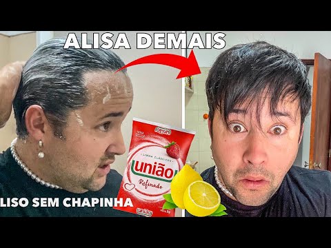 Vídeo: 5 maneiras de alisar seu cabelo sem produtos químicos