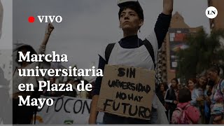 EN VIVO | Marcha universitaria en defensa de la educación pública