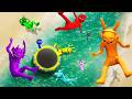 GTA 5 Incredibox Sprunki Team Ragdolls Wild Trampoline Jumps and Falls!