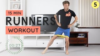 Strength For Runners - Resistance Band Workout - 15min FOLLOW ALONG