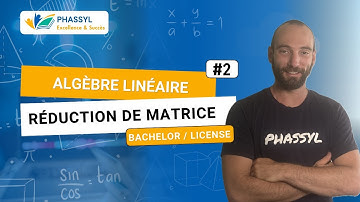 Algèbre linéaire - Semaine 1- Algorithme de Gauss-Jordan (EPFL, Maturité, Prépa, Licence)