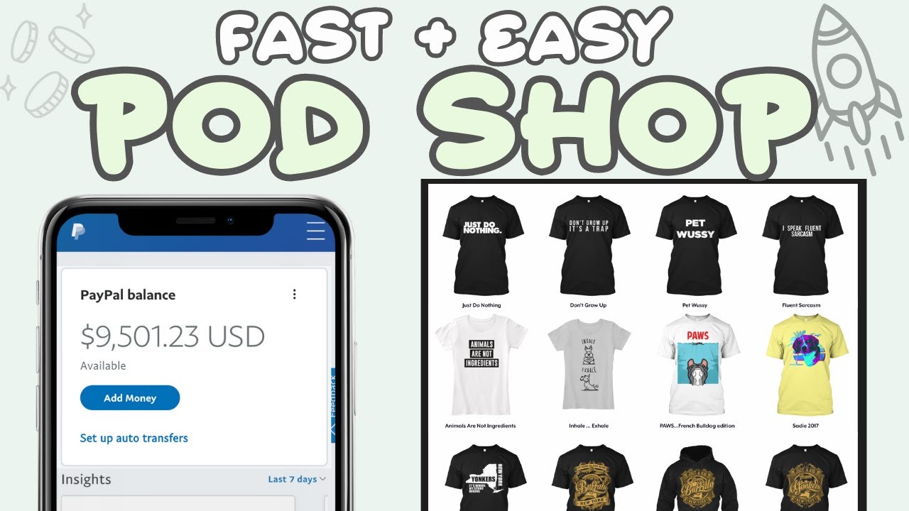 Easiest Way To Start A Print On Demand Website YouTube Easiest way to start a print on demand website youtube