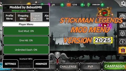 Stickman Legends Mod Menu Version 7.0.11 | No Password