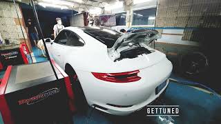 Porsche 991.2 Carrera with turbo upgrade from Turbo S - tuned at Gettuned Tuning Service, Thailand