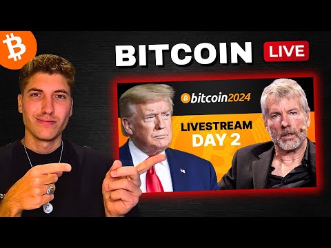 🔴 BITCOIN CONFERENCE 2024 LIVE | DONALD TRUMP KEYNOTE | NASHVILLE