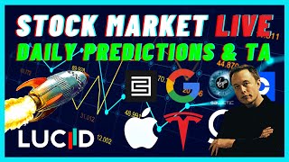 [LIVE] TESLA STOCK READY TO SKYROCKET FURTHER?! STOCKS ARE TOPPING OUT!!| Stock Market Daily 