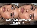 EVERYDAY SUMMER GLOWY MAKEUP WITH LASH EXTENSIONS | VALE LOREN