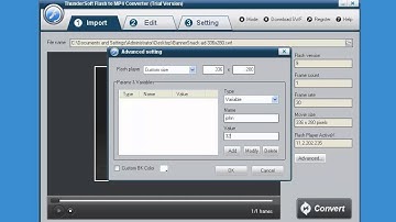 Trying out ThunderSoft Flash to MP4 Converter