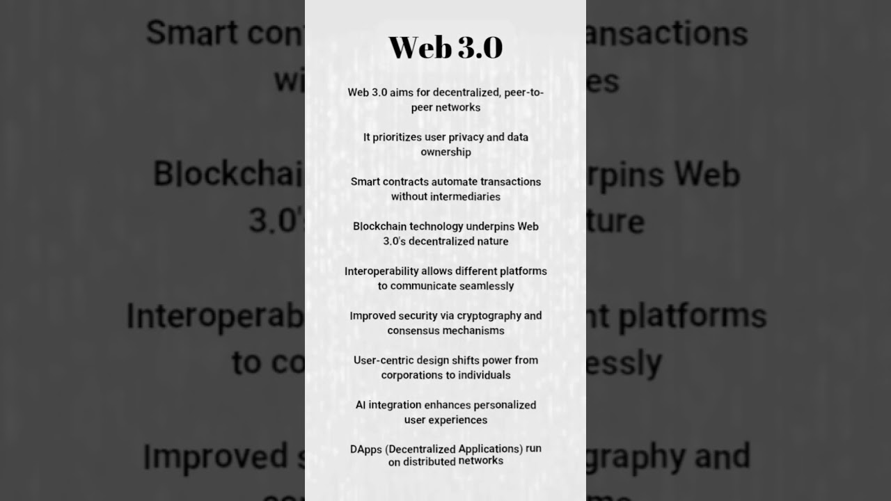 web 3.0 🕸️ 🖥️ 