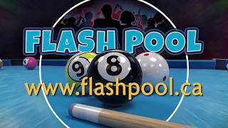 Flash Pool Game - Realistic 8 Ball & 9 Ball - Play Free screenshot 1