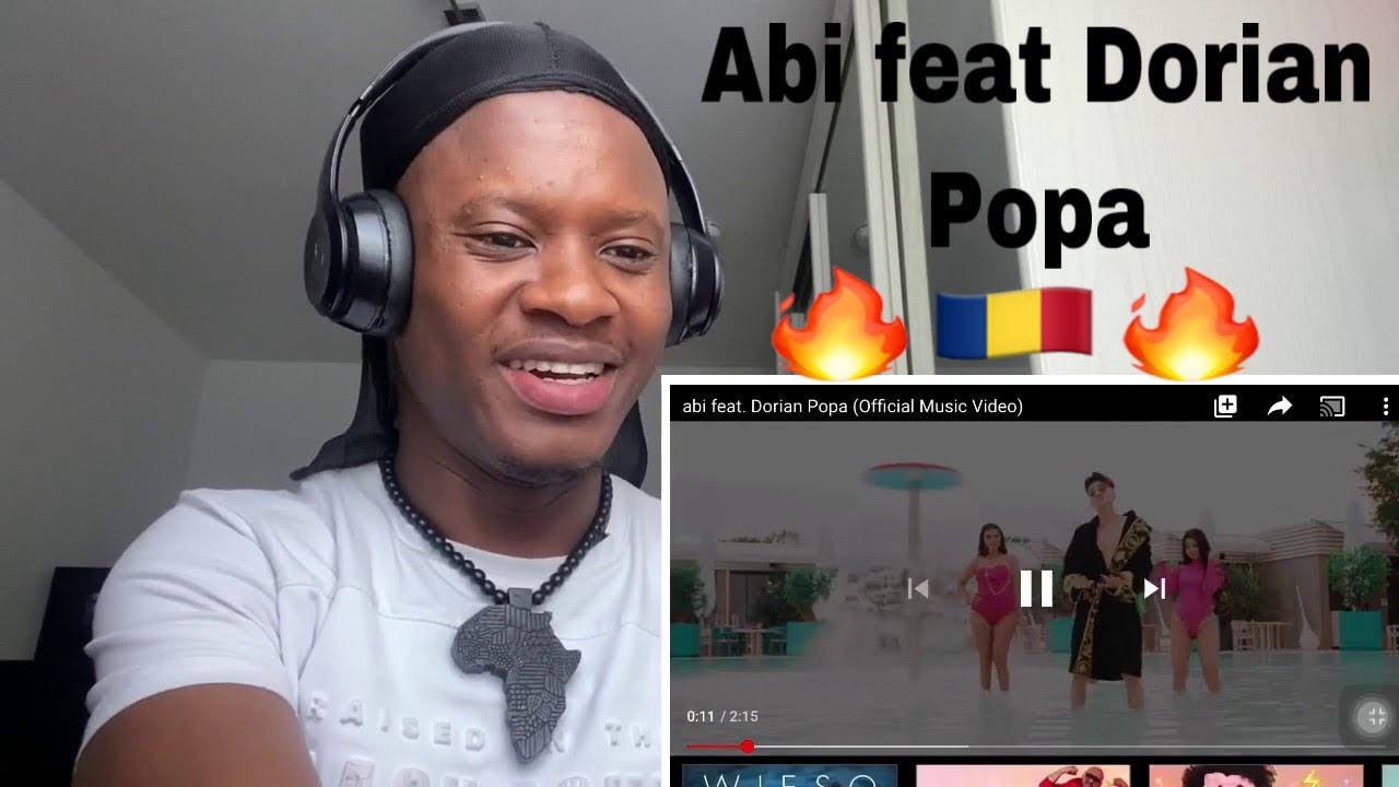 African React To Abi Feat Dorian Popa (Official Video) 🔥 🇷🇴