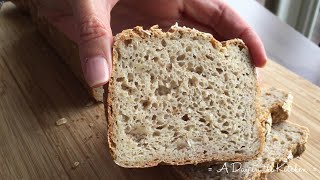 Gluten-Free Honey Oat Nut Bread | A Day in the Kitchen