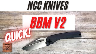 NCC Knives NIck Chuprin\Robert Carter BBM Pocketknife. Fablades Quick Review