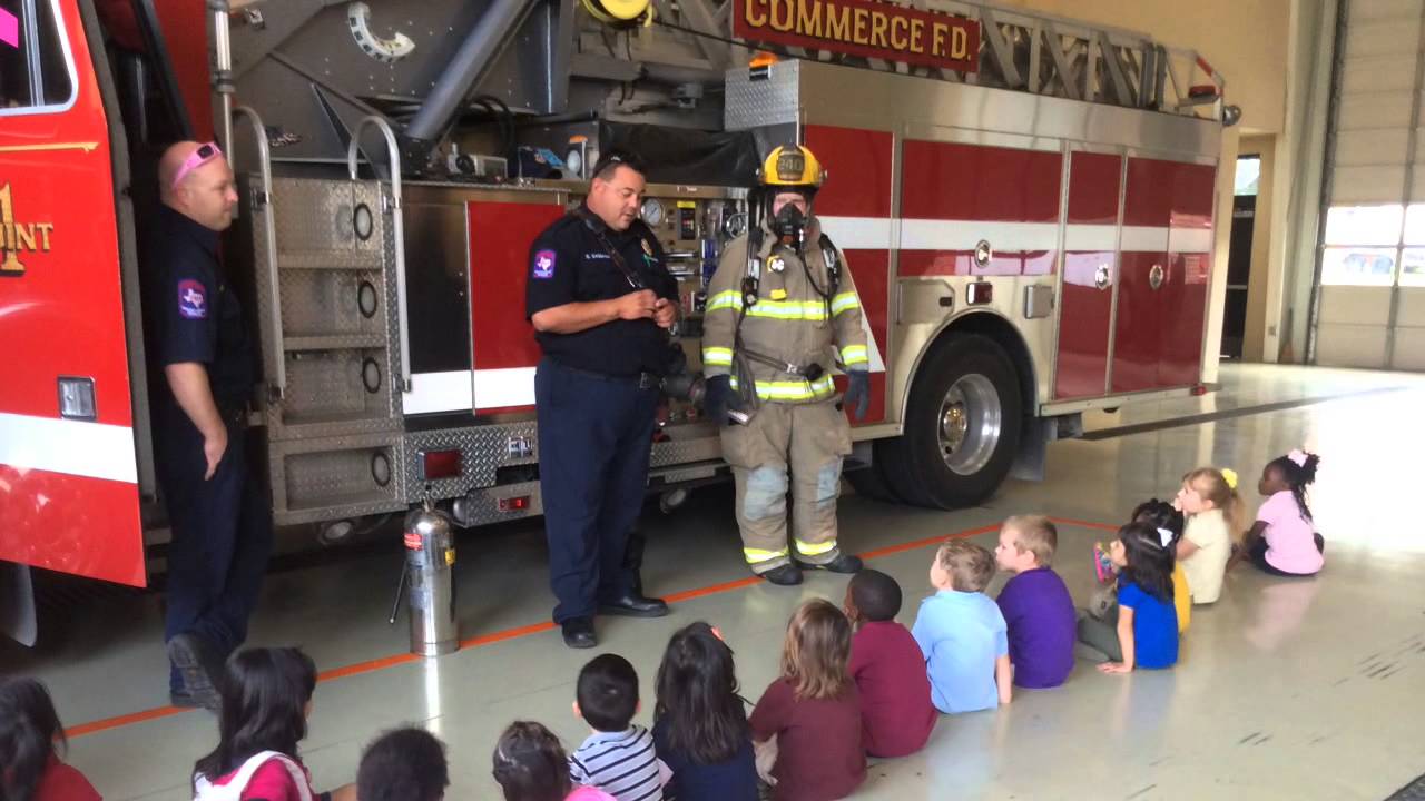 field trip to a fire station