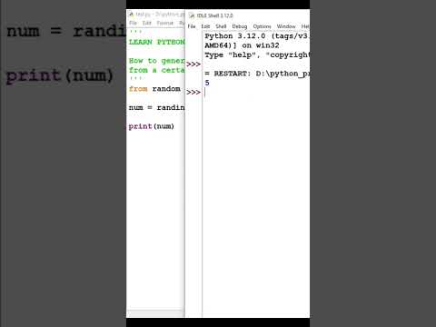 How to generate