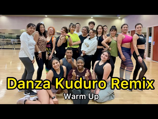 Zumba Warm Up - Danza Kuduro Remix by Don Omar ft. Daddy Yankee & Arcangel - JamieZumba class=