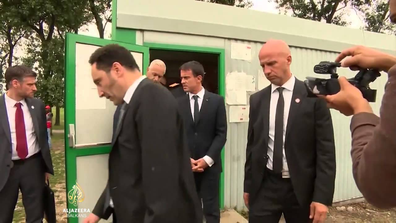 مساعدات الاتحاد الأوروبي لمخيم اللاجئين في كاليه