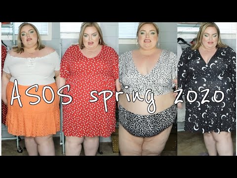 ASOS spring 2020 plus size try on - YouTube