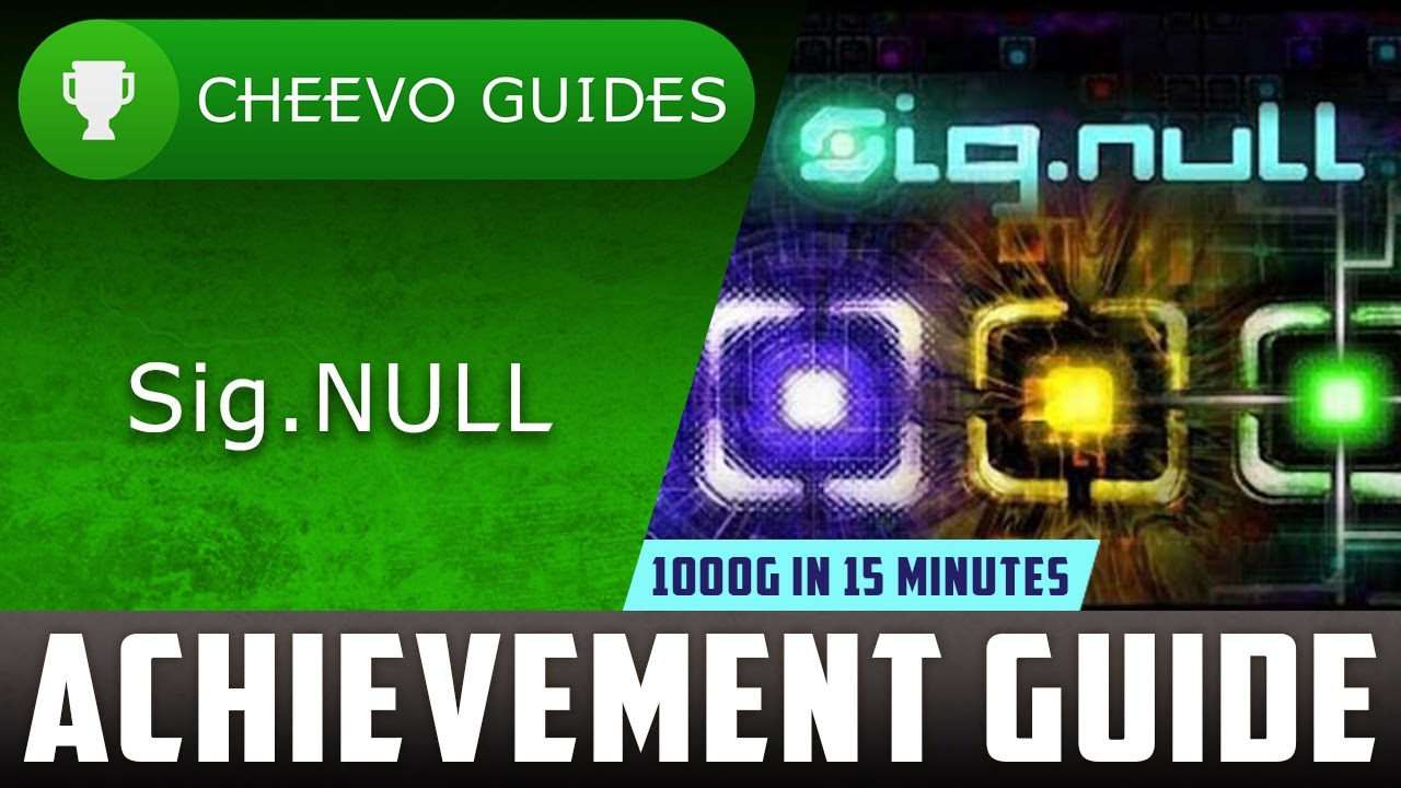 Sig null. Sig null