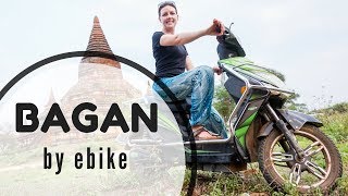 VLOG Getting Started in Bagan: Renting ebikes + first sunset