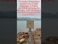 Radar integrated system accurate detection and stable tracking, strong multi-target tracking ability