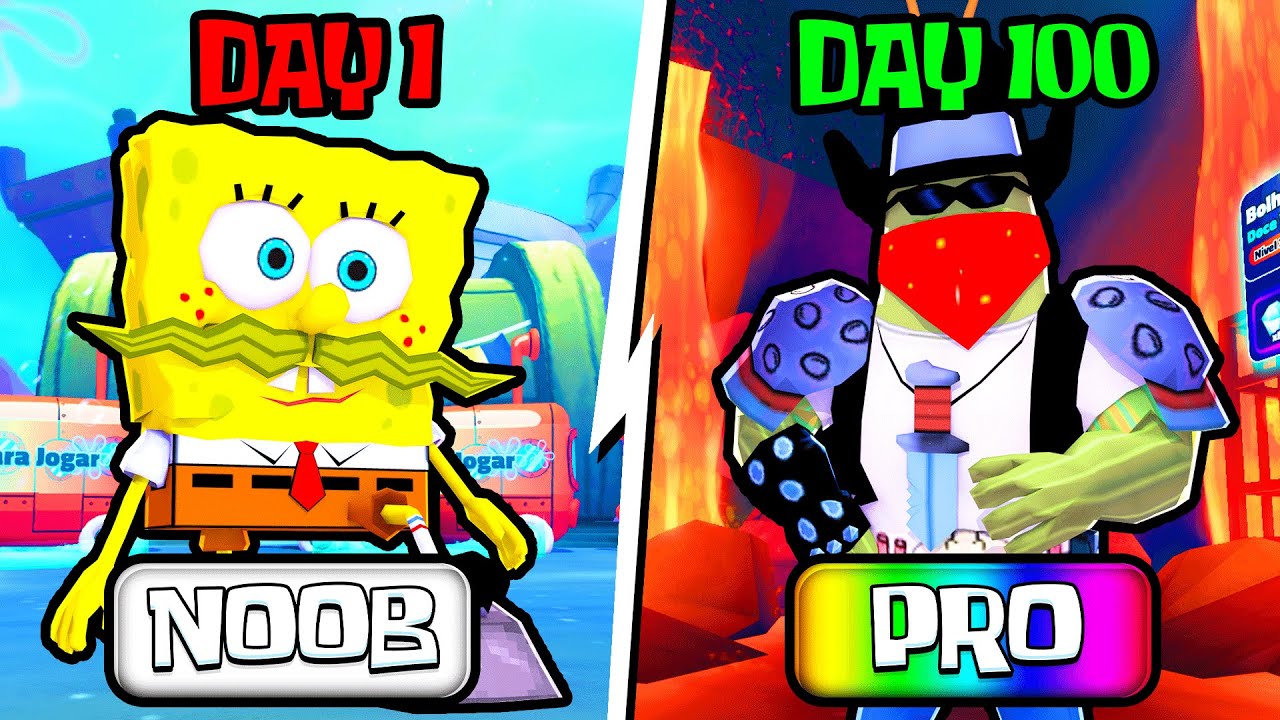 Я прошёл путь от Нуба до Профи в игре SPONGEBOB TOWER DEFENSE Часть 6!!...Roblox