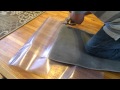 How to Make Free Weather Resistant Car Floor Mats out of Office Chair Floor Mats