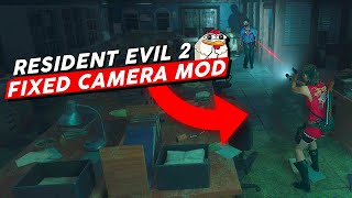 Resident Evil 2 Remake with FIXED CAMERA