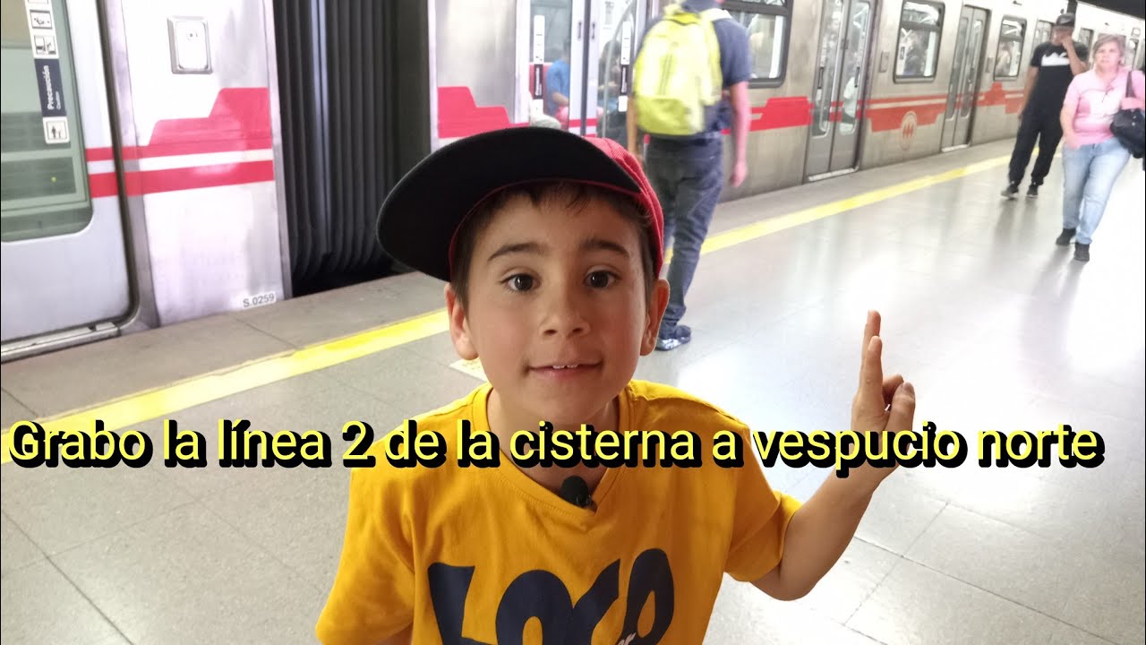 grabo la línea 2 de la cisterna a vespucio norte