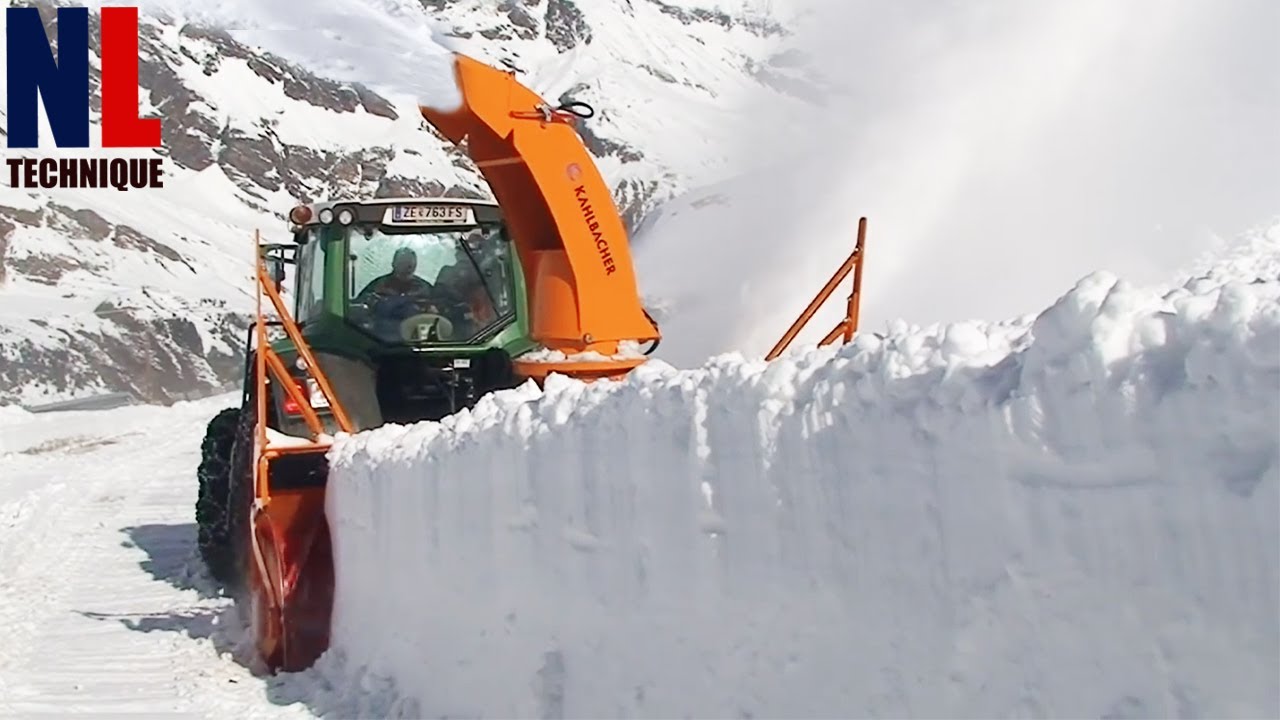 Powerful Snow Blower & Removal Machines - Extreme Fast Snow Plowing
