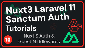 Nuxt 3 Middleware (Token Validation) | Laravel 11 & Nuxt 3 Auth #10 | Urdu & Hindi