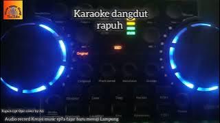 Karaoke dangdut Rapuh cover#cipt opic #Karaoke dangdut pop slow #Religi