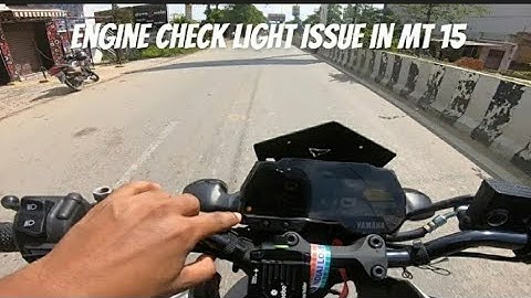 Yamaha MT15 bs6 check engine light problem #yamaha #mt15v2 #checkenginelight #solution #fzsv3bs6