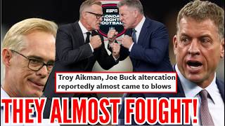 Troy Aikman & Joe Buck NEARLY FIST FIGHT During HEATED Argument On MNF Broadcast!