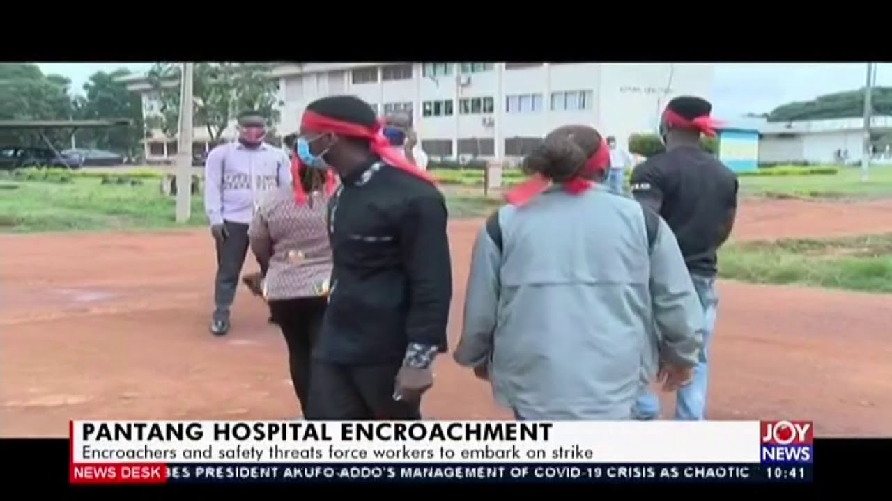 Pantang Hospital Enforcement - News Desk on JoyNews (19-6-20)