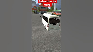 #shorts | Isuzu NK71 Microbus Mod | BUSSID | driving in bus station | Android game | 3D graphics