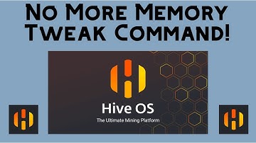 No More Memory Tweak Command! | Built in to HiveOS!