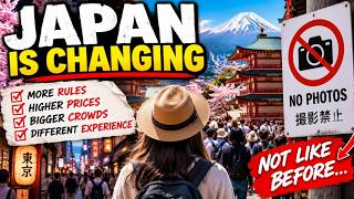 How Traveling to Japan Is Changing: What Tourists Need to Know