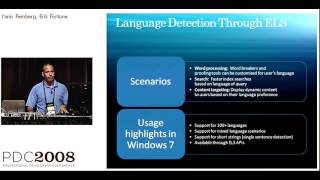 PDC 2008 Windows 7 Writing World Ready Applications