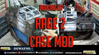 Time elapse of building the RAGE 2 Truck Case Mod - Modders-Inc