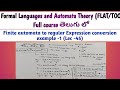 Convert Finite Automata to Regular Expressions | DFA to Regex Tutorial β¨