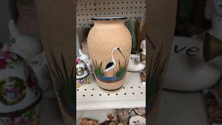 TONALA MEXICO POTTERY VASE @ GOODWILL #thrifting #goodwill #decorative #tonala  #pottery #mexico