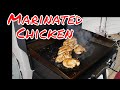 Marinated Griddled Chicken - Blackstone Griddle Recipe