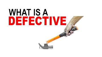 What is a Defective? | Statistical Terms | Six Sigma Tools