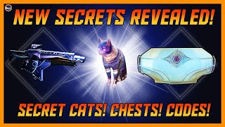 Destiny 2 Wish Weekly Secrets! Star Cats! Hidden Chests! Secret Code!